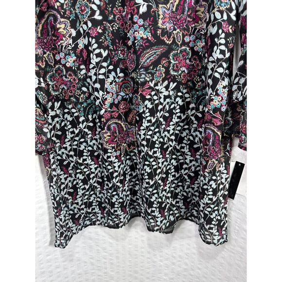 NWT Speechless Black Flowy Dress XL V-Neck Fairy Witchy - Picture 2 of 9